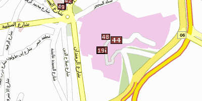 Muhammad-Ali-Moschee Kairo Stadtplan